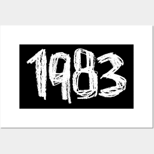 Vintage 1983, Birth Year 1983 Posters and Art